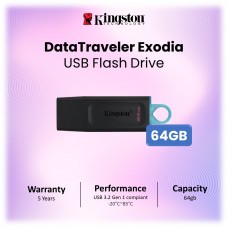 KINGSTON 64GB DATA TRAVELER EXODIA USB 3